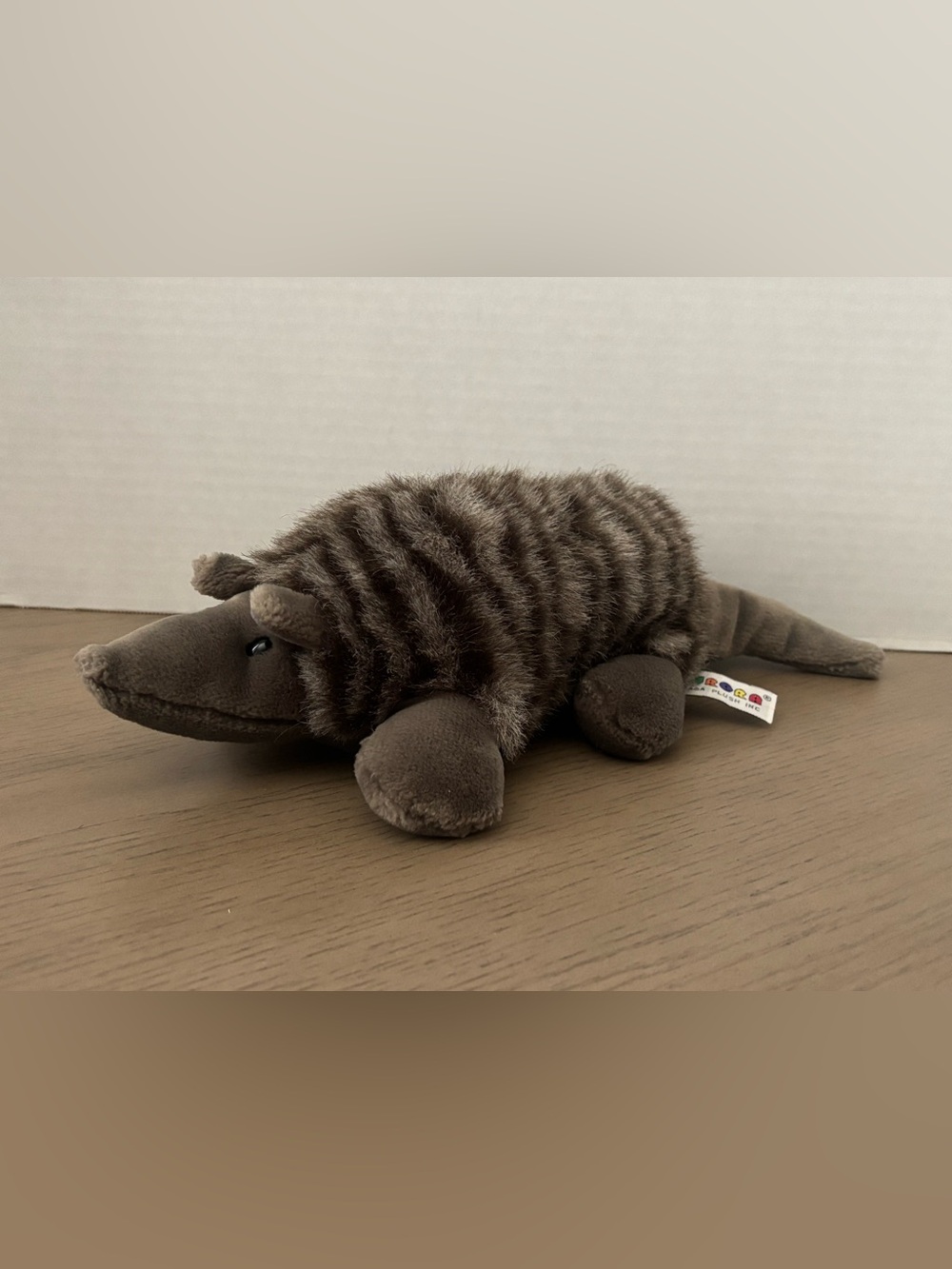 Artie ARMADILLO 11" Vintage Plush Stuffed Animal Aurora World Flopsies Wild Life